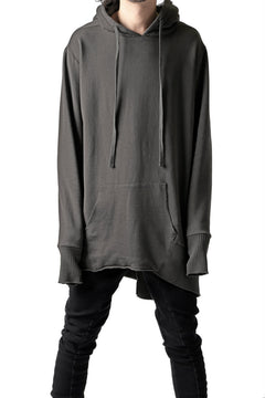 Load image into Gallery viewer, thomkrom BRUSHED BACK LONG HOODIE / FRENCH-TERRY (TAUPE)