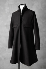 Load image into Gallery viewer, RUNDHOLZ A LINE CHESTERFIELD COAT / FULLING WOOL