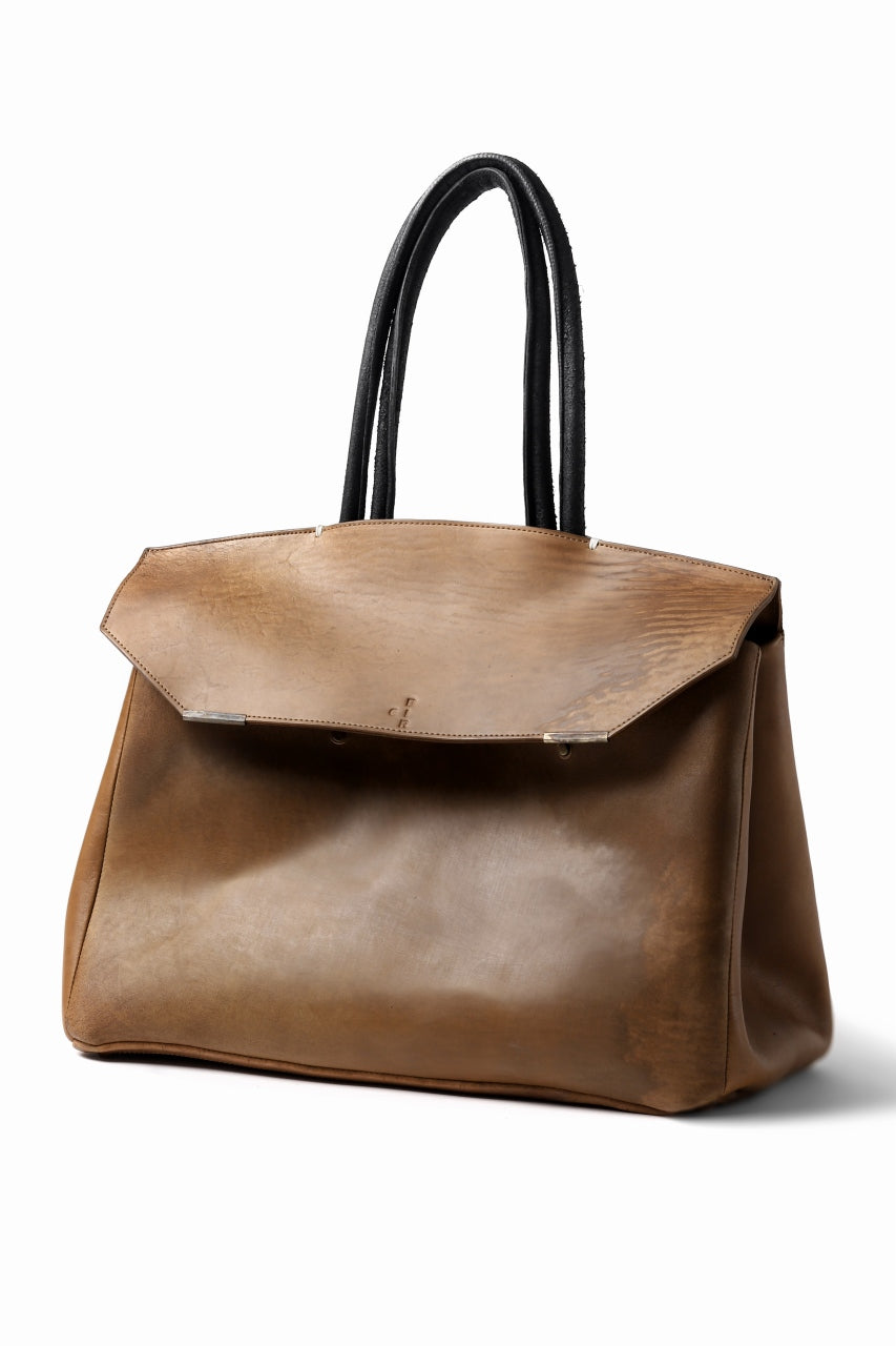 Load image into Gallery viewer, ierib exclusive bark bag #40 / raw shell cordovan (NATURAL)