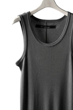 Load image into Gallery viewer, A.F ARTEFACT LONG TANK TOP / COTTON RIB (GREY)
