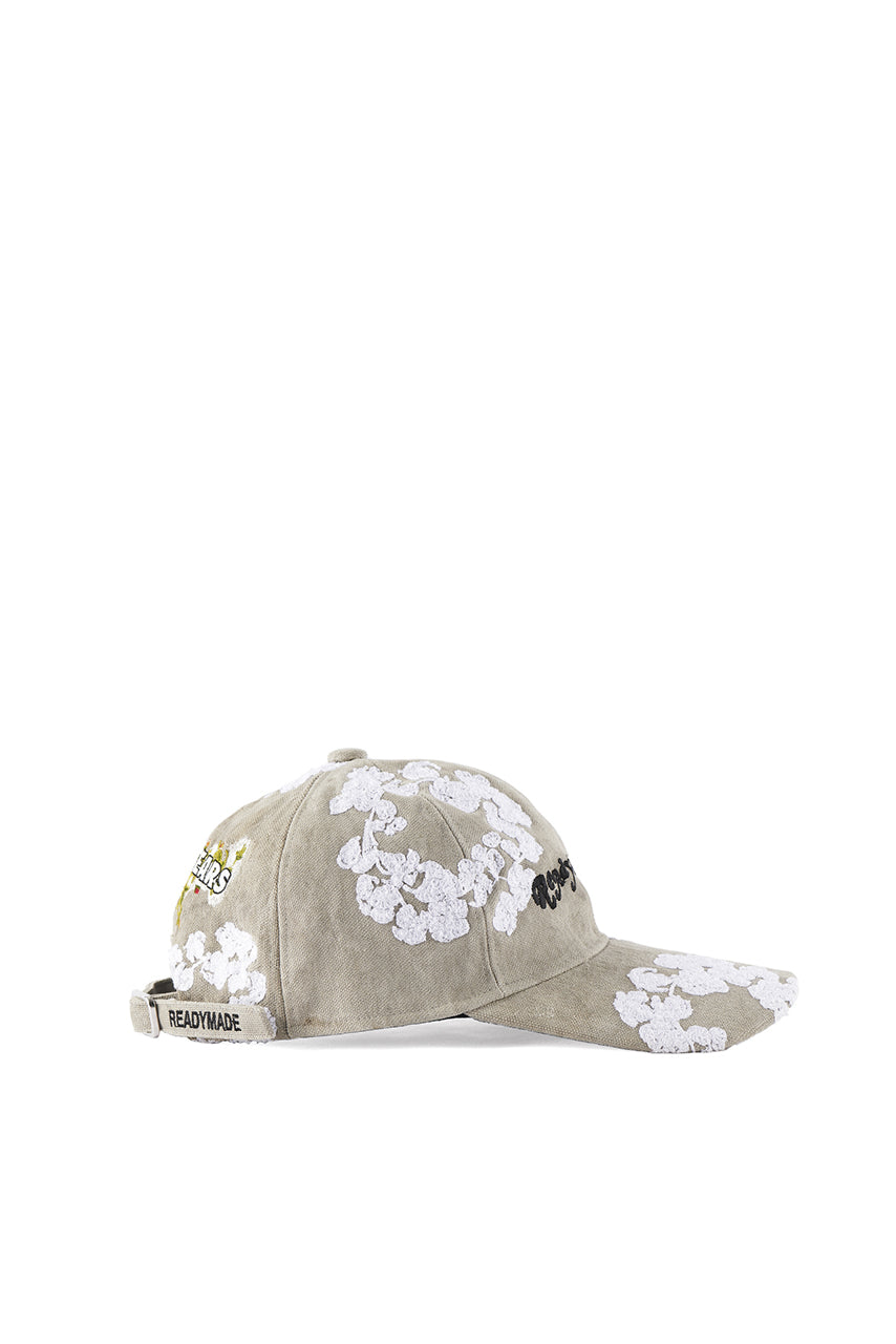 READYMADE x DENIM TEARS COTTON WREATH CAP (WHITE)