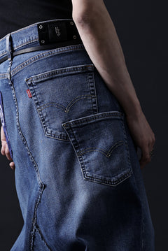 画像をギャラリービューアに読み込む, MASSIMO SABBADIN Re;BUILD &quot;Levi&#39;s&quot; LOWCLOTCH PANTS (blue)