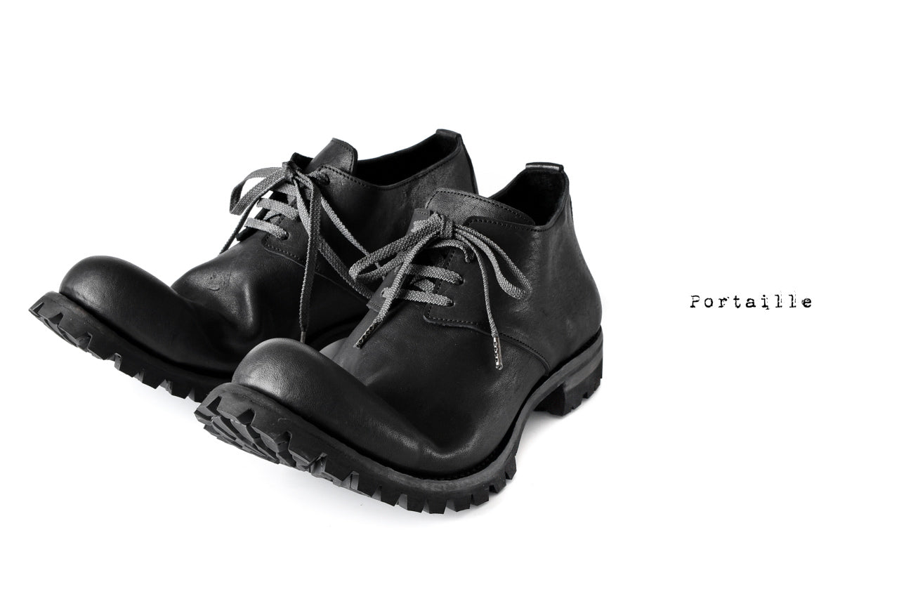 Portaille exclusive Derby Shoes / Heated Shrink Horse Leather ...