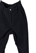 画像をギャラリービューアに読み込む, N/07 CURVE JODHPUR PANT / CASHMERE KNIT MELTON (BLACK)