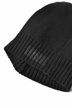 Load image into Gallery viewer, RUNDHOLZ DIP RIB KNIT CAP (BLACK)