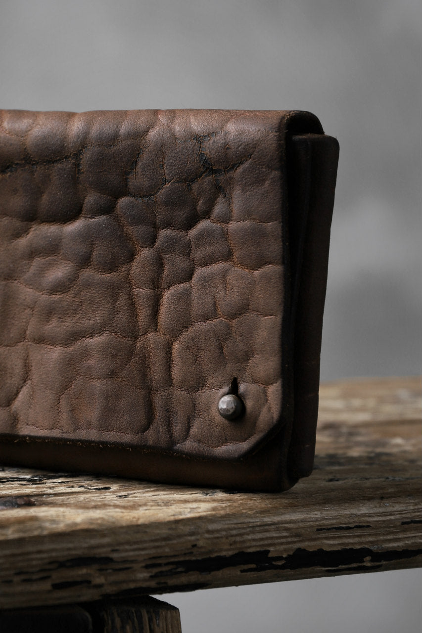 Load image into Gallery viewer, Chörds; TR CARD CASE / HORSE BUTT LEATHER (ROUGH / CAMEL)