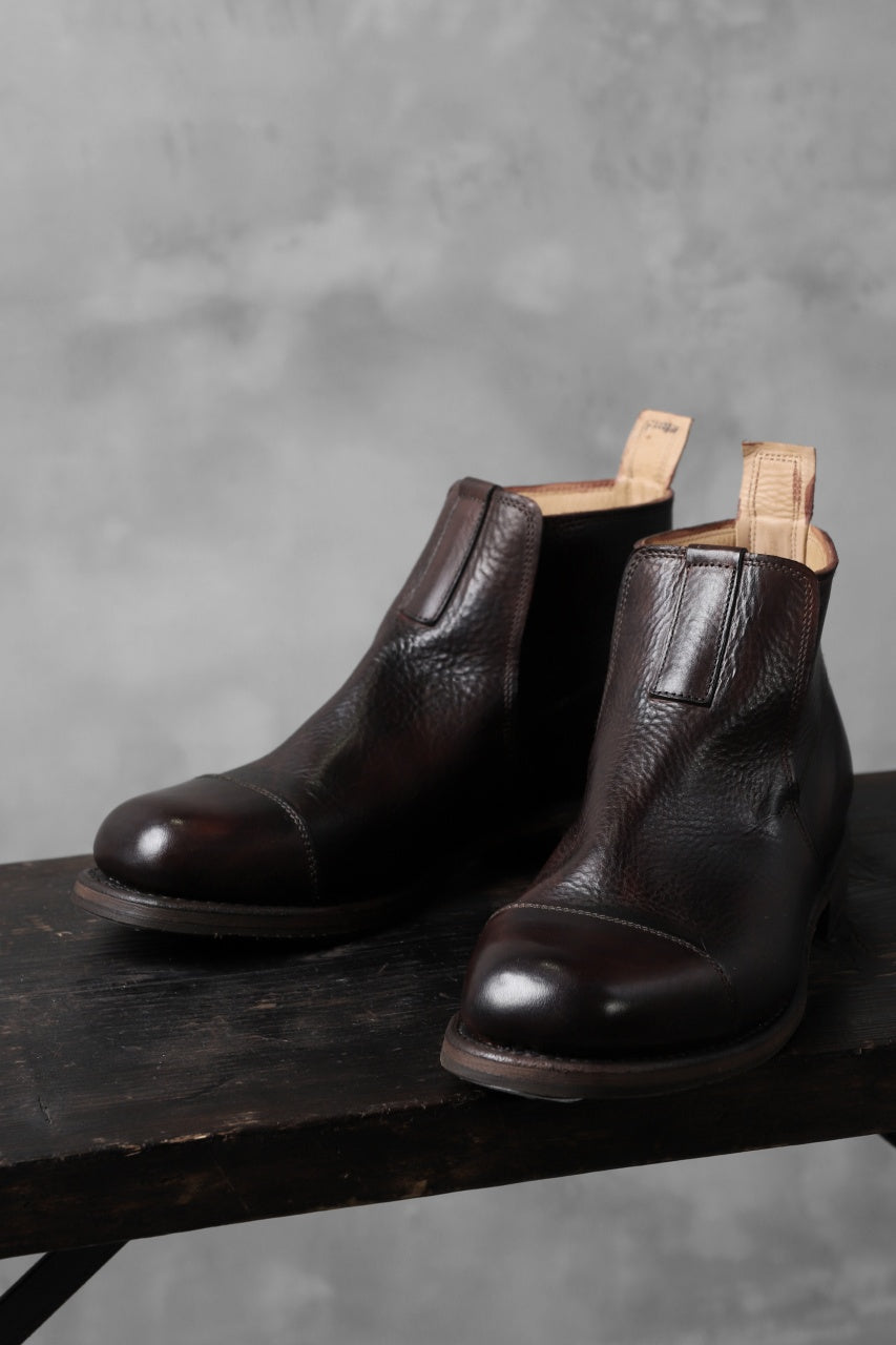 sus-sous goa jodhpurs boots / CONCERIA 800 *hand dyed (RED BROWN)