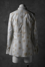 画像をギャラリービューアに読み込む, Aleksandr Manamis Raw Hallf Collar Shirt / Tea Stain Dot