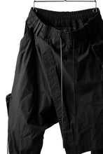 画像をギャラリービューアに読み込む, A.F ARTEFACT WRAP SKIRT COMBI MILITARY SHORTS / BLEND WOVEN (BLACK)