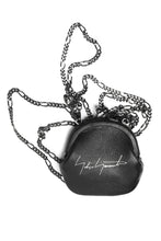 Load image into Gallery viewer, Yohji Yamamoto DISCORD COIN WALLET NECKLACE (BLACK)