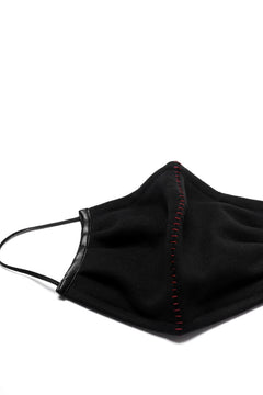 Load image into Gallery viewer, A.F ARTEFACT exclusive FACE COVERED MASK (BLACK x RED)