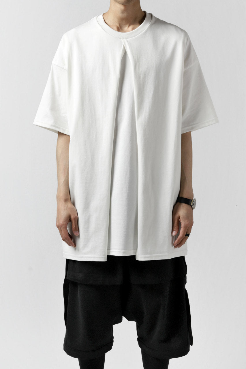 A.F ARTEFACT "OVERLAP" LAYERED LOOSEY TOPS (WHITE)
