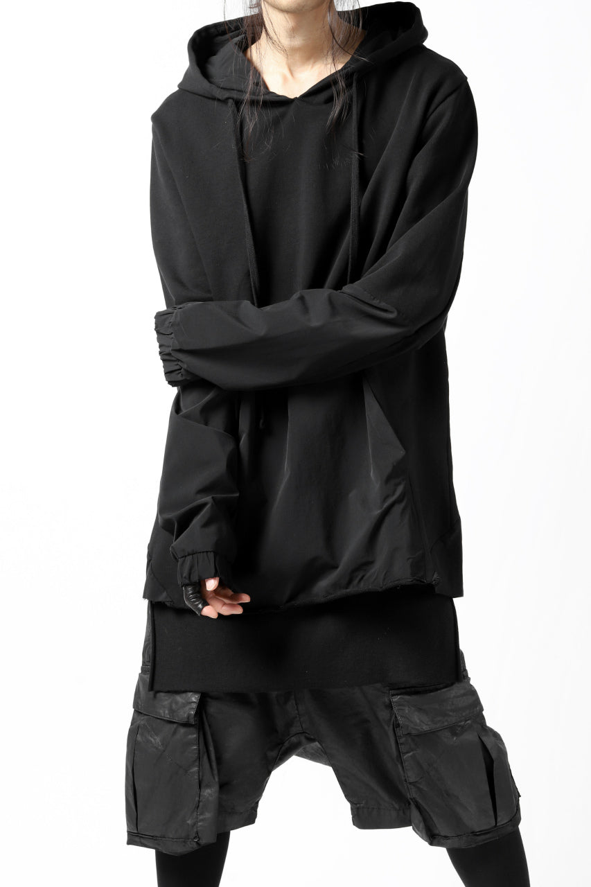 thomkrom SWITCH PULLOVER HOODIE (BLACK)