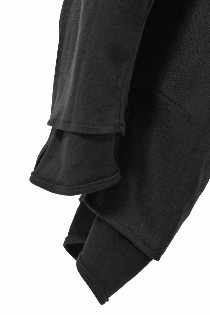 Load image into Gallery viewer, N/07 Pant &quot;7&quot; [c/medium jersey | 3dimension curved cropped] (BLACK)