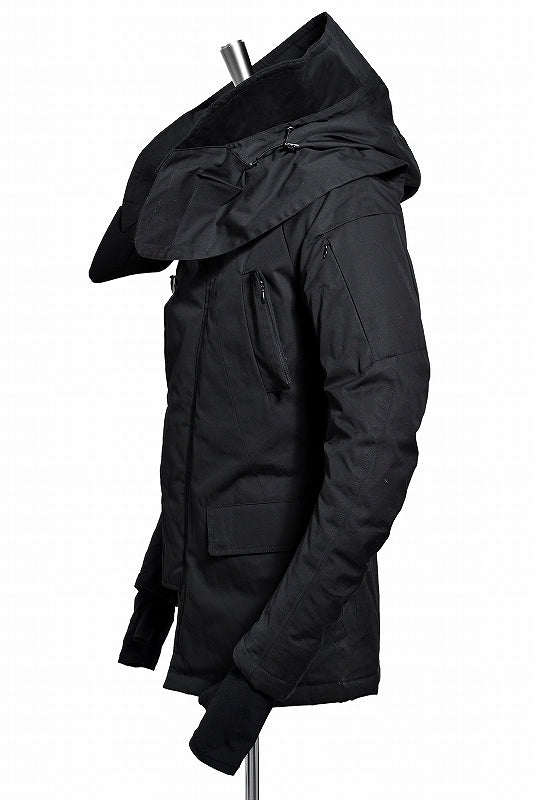 Load image into Gallery viewer, N/07 ARMY JACKET N-3B / SUPIMA WEATHER CLOTH * 3M™Thinsulate HI-LOFT (BLACK)