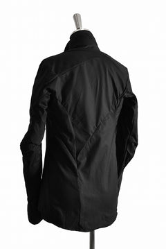 画像をギャラリービューアに読み込む, LEON EMANUEL BLANCK DISTORTION SHIRT JACKET / DRY WAX COATING (BLACK)