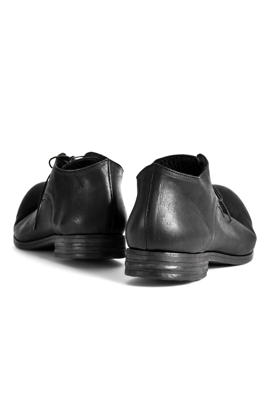 Load image into Gallery viewer, prtl x 4R4s exclusive Derby Shoes / Yezo Deer &quot;No 3-3M&quot; (BLACK)