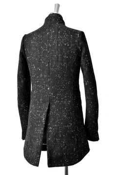 画像をギャラリービューアに読み込む, N/07 exclusive Padded Middle Coat / Wool Double-weave (SNOW BLACK)