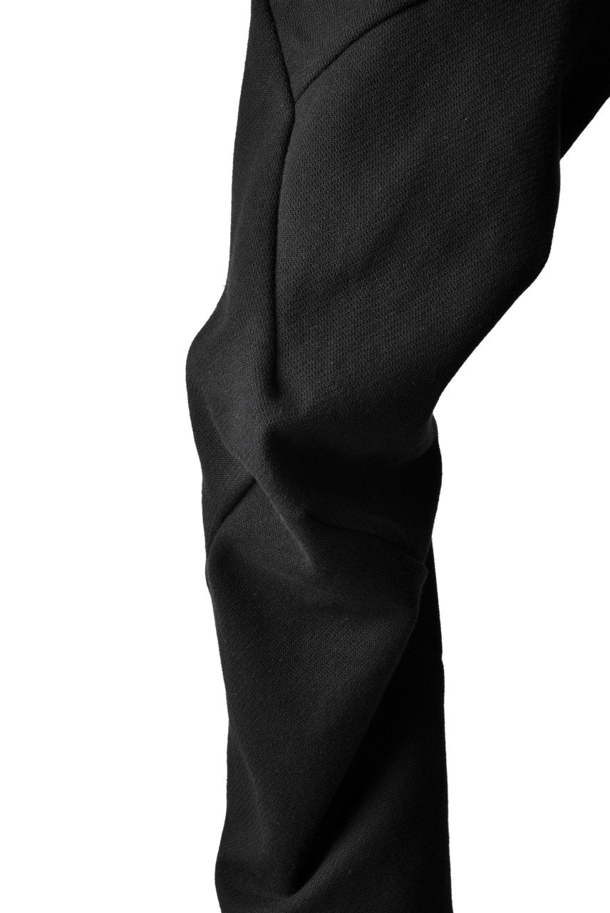 LEON EMANUEL BLANCK FORCED FITTED LONG PANTS / MORPH TWILL (BLACK)