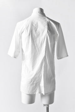 Load image into Gallery viewer, Nostra Santissima COLLAR-LESS PULLOVER SHIRT (WHITE)