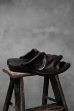 Load image into Gallery viewer, Chörds; DST. LEATHER SANDAL-SHOES / REVERSE HORSE BUTT (D.BROWN)