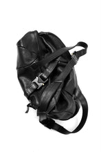 Load image into Gallery viewer, LEON EMANUEL BLANCK exclusive DISTORTION SMALL WEEKENDER BAG / GUIDI HORSE LEATHER (BLACK)
