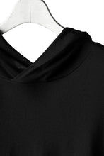 Load image into Gallery viewer, A.F ARTEFACT RELAX HOODIE TOPS / COTTON JERSEY (BLACK)