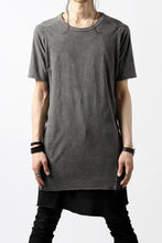 Load image into Gallery viewer, A.F ARTEFACT MULTI PANELED T-SHIRT / DYED COTTON JERSEY (GREY)