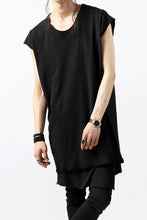 Load image into Gallery viewer, A.F ARTEFACT FRENCH-TERRY LONG TOPS (BLACK)