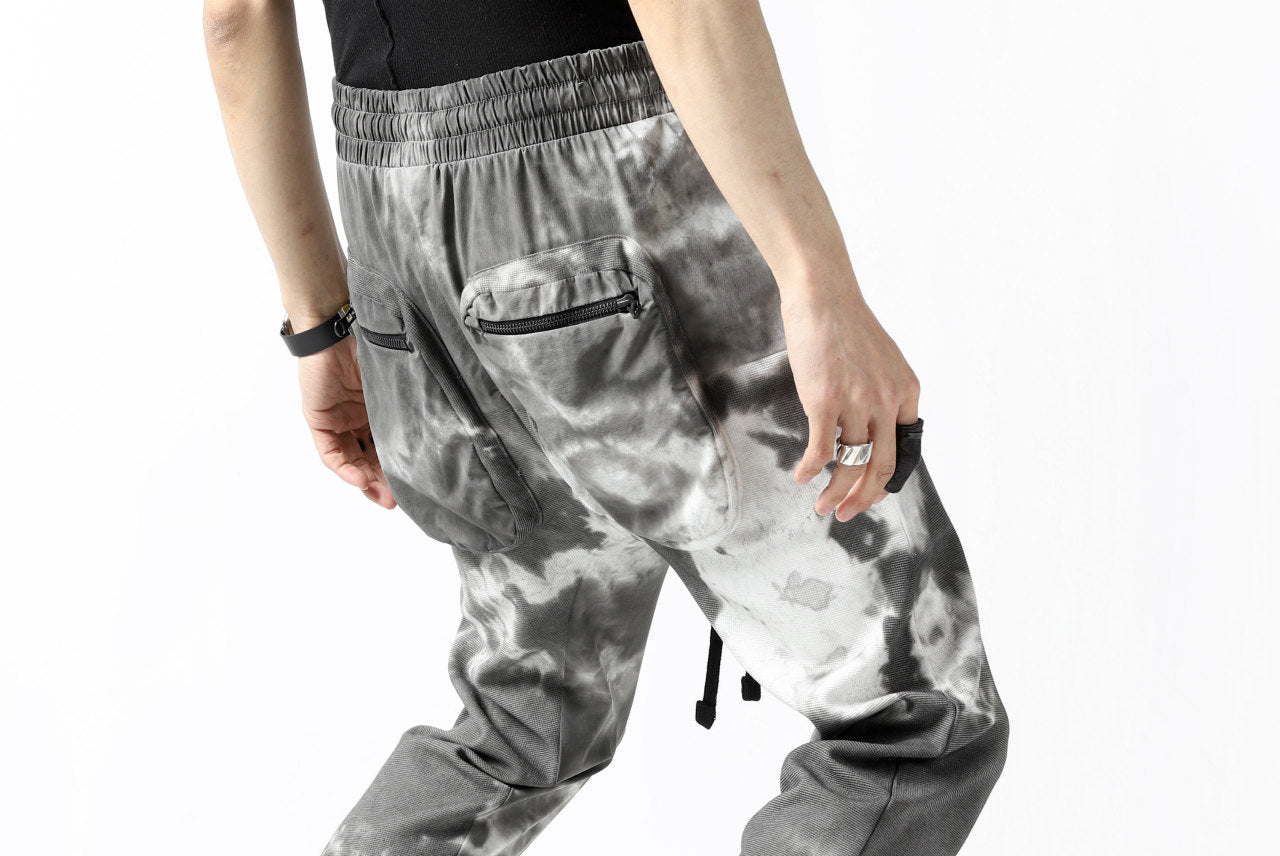 thomkrom DYEING SWITCH JOGGERS (MARBLE)