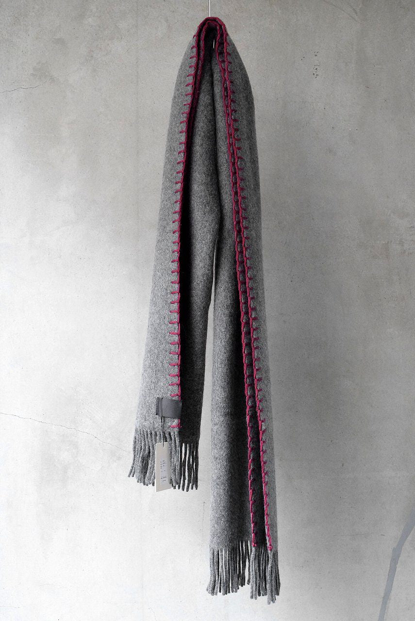 Syouichi Sasa×N/07 BLANKET#03 (GREY×RED)