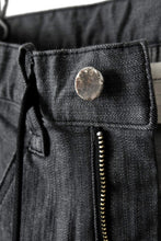 画像をギャラリービューアに読み込む, N/07 Darts-Structure Skinny Pants #THIN / Elastic DENIM (D.GREY)