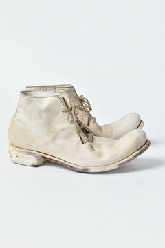 画像をギャラリービューアに読み込む, A DICIANNOVEVENTITRE A1923 ANKLE BOOTS 018 / CAVALLO OILED (BIANCO)