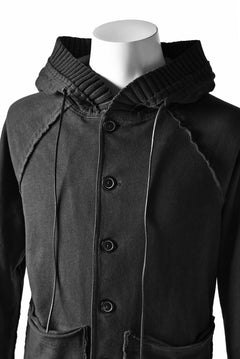 Load image into Gallery viewer, RUNDHOLZ DIP HOODIE BUTTON DOWN JACKET (CARBON)