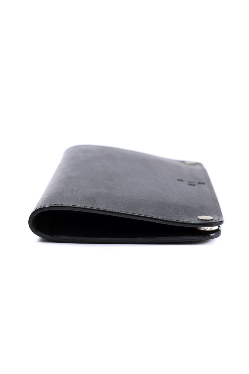 Load image into Gallery viewer, ierib Removal Long Wallet / Guidi Fiore (BLACK)