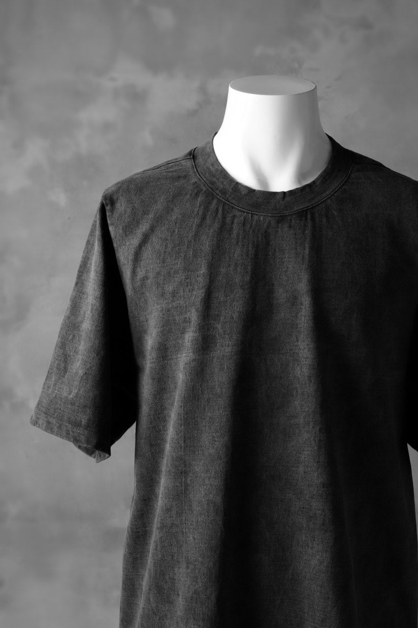 KLASICA RELAX SIZED SQUARE TEE / GARMENT PIGMENT DYED (PIGMENT GREY)