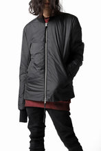 画像をギャラリービューアに読み込む, thomkrom MA-1 PADDED BLOUSON / P.A OVERLOCKED (BLACK)