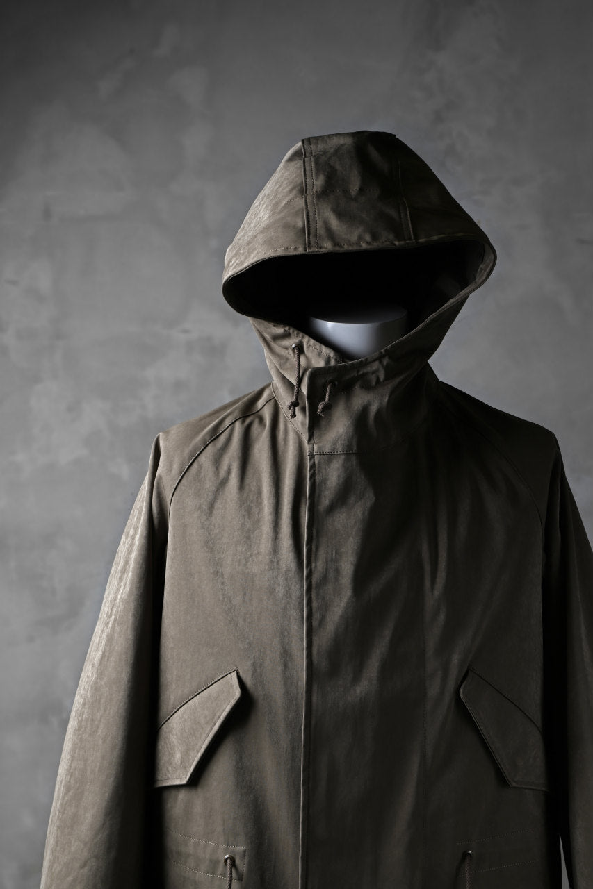 COLINA M-1948 HOOD PARKA COAT / HIGH DENSITY MILICLOTH (OLIVE)