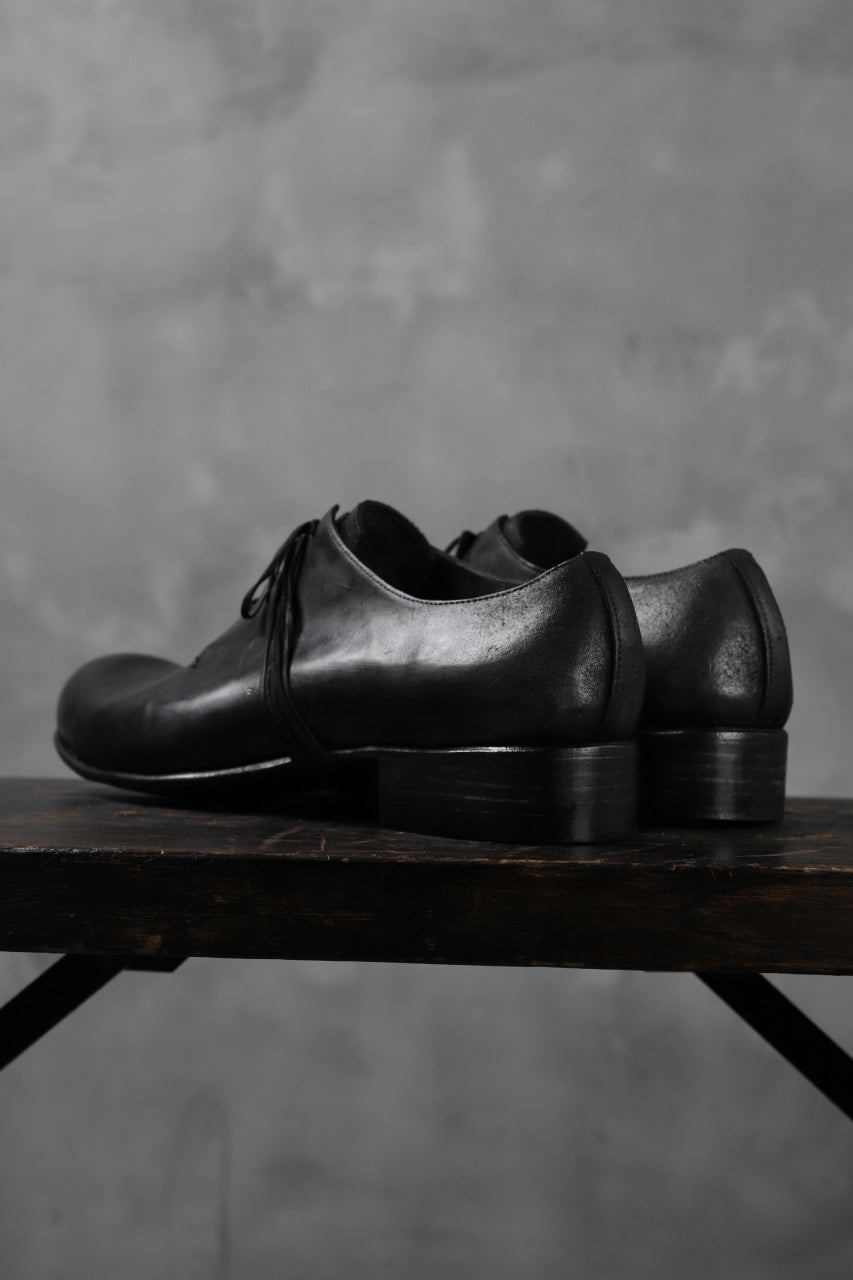 画像をギャラリービューアに読み込む, DIMISSIANOS &amp; MILLER derby whole-cut with extended tongue shoes / culatta leather (BLACK)