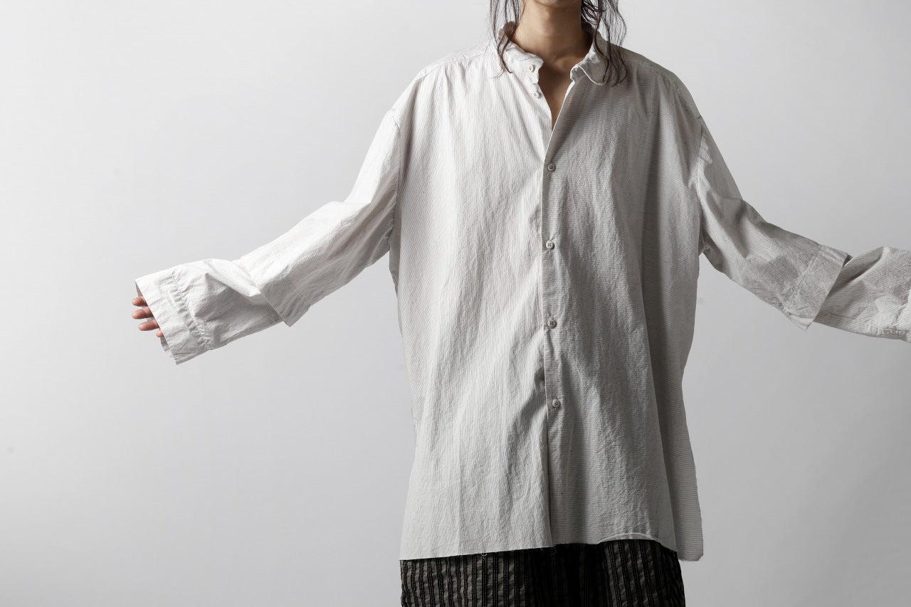 un-namable page Overfit/Layer Shirt (Cotton Stripe)