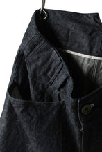 画像をギャラリービューアに読み込む, daska x LOOM excluive &quot;w&quot; wide short trousers #black stitch