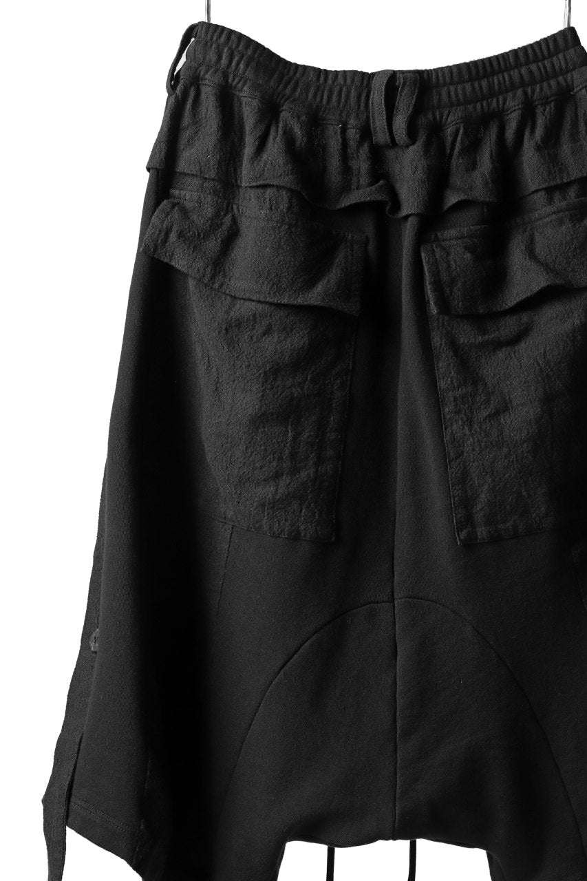 A.F ARTEFACT SWITCHING SHORTS / COMBI FABRIC (BLACK)