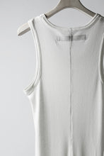 Load image into Gallery viewer, A.F ARTEFACT LONG RIB TANK TOP (WHITE)