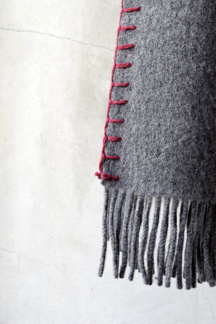 Syouichi Sasa×N/07 BLANKET#03 (GREY×RED)