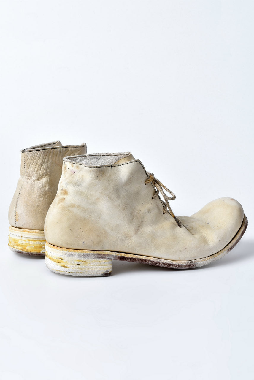 A DICIANNOVEVENTITRE A1923 ANKLE BOOTS 018 / CAVALLO OILED (BIANCO)