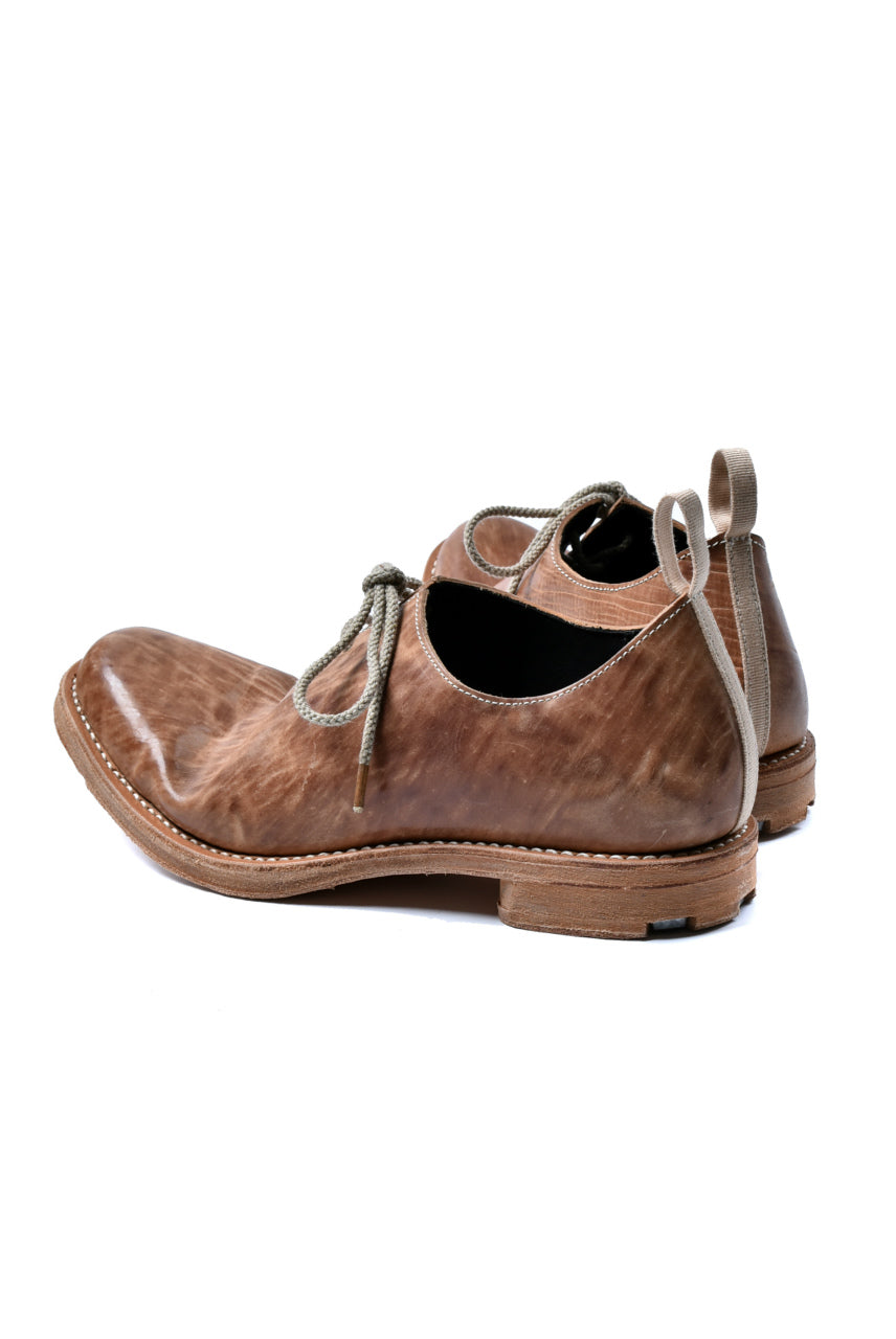 ierib tecta whole cut derby shoes / waxy JP culatta (NATURAL)