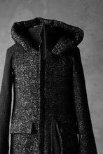 画像をギャラリービューアに読み込む, PAL OFFNER PADDED HOODNECK COAT (TWEEDY MELANGE)