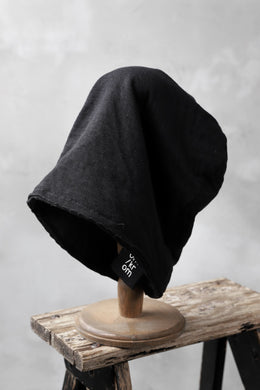 thomkromBEANY CAP / JERSEY OVERLOCKED (BLACK)