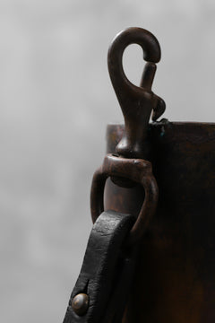 Load image into Gallery viewer, Chörds; T.2. KEY RING / HORSE BUTT LEATHER (BLACK)