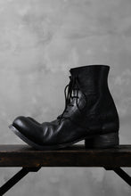 Load image into Gallery viewer, Portaille exclusive PL20 Laced Zip Boots (RUBBED COW TCG / BLACK)